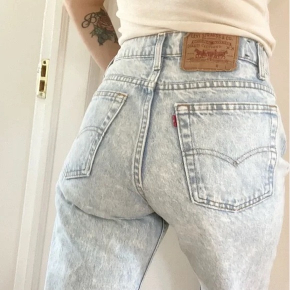 Levi's Denim - Levi’s Vintage 550 Orange Tab High Rise Mom Jeans Size 31